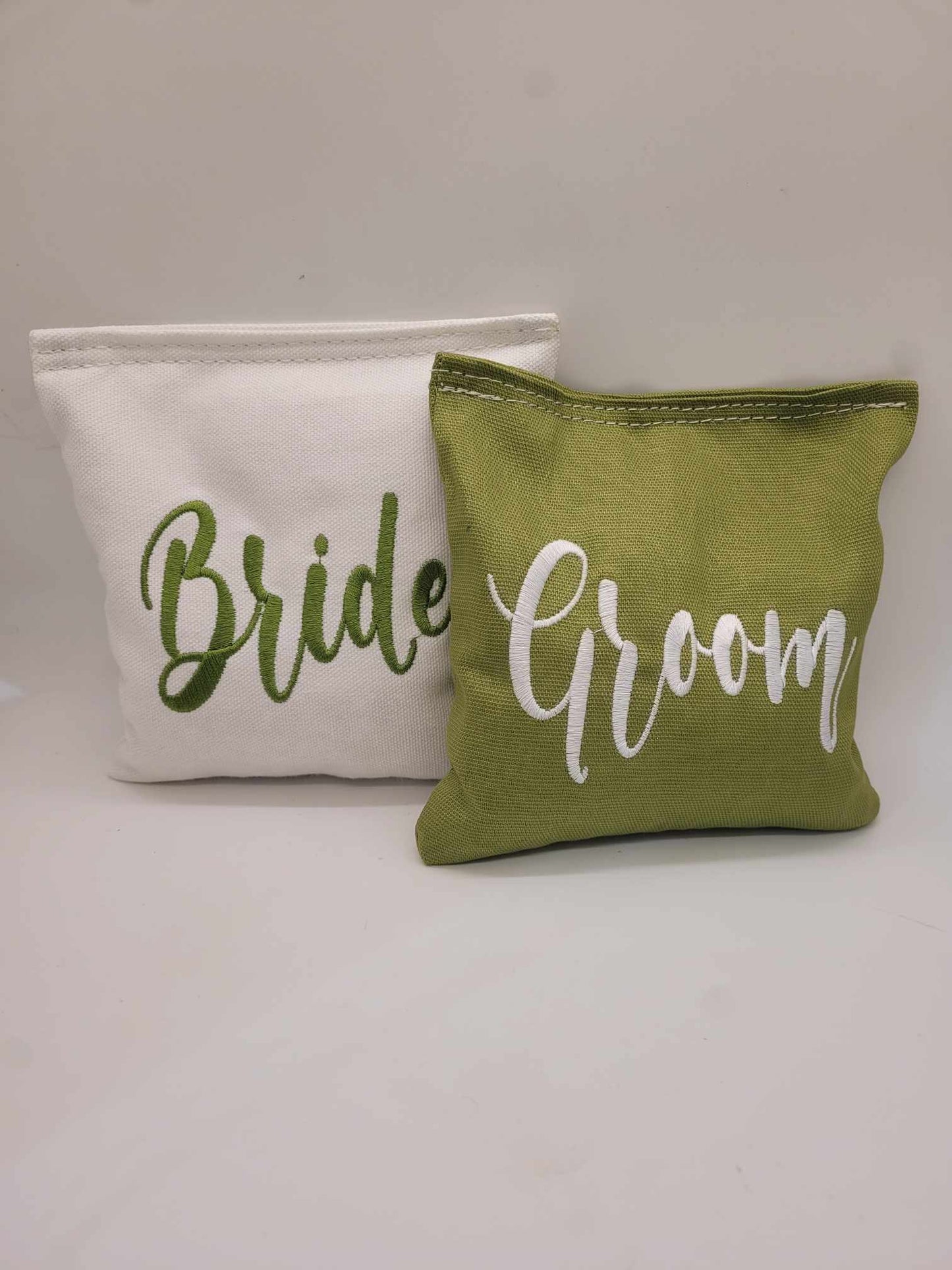 Bride and Groom Full Size Cornhole Bags Regulation made