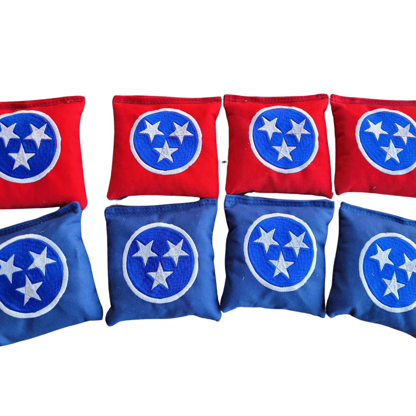 Tennessee Flag Cornhole Bags Full Size Duck Canvas Corn hole Bags