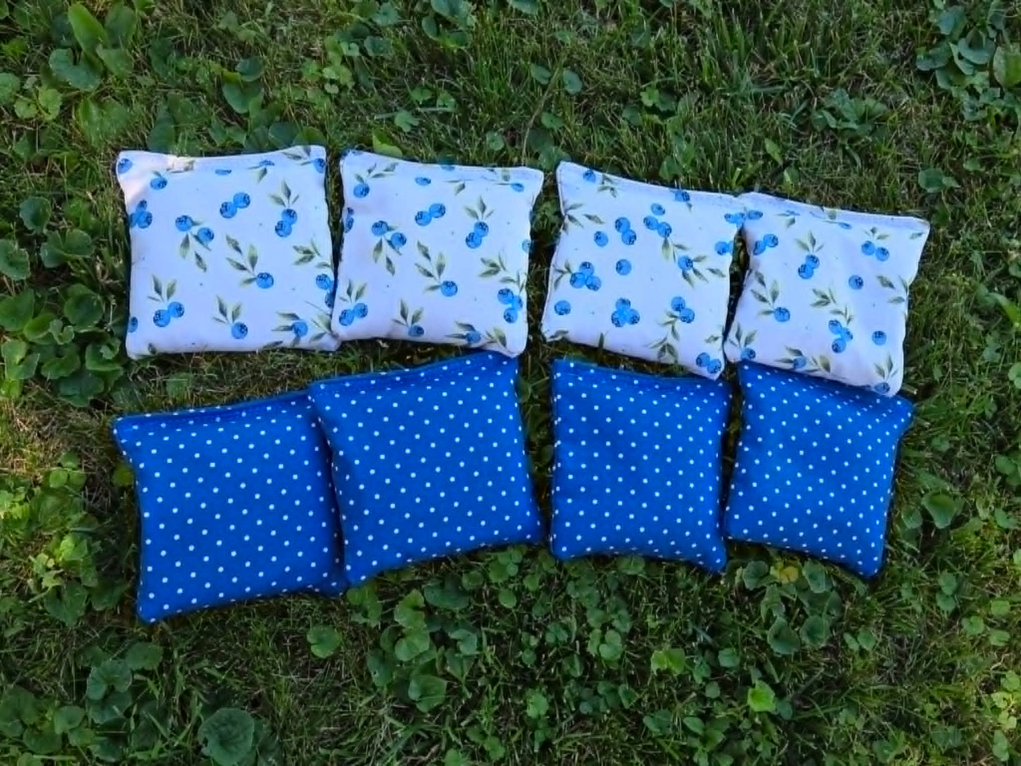 Blueberry Cornhole Bags