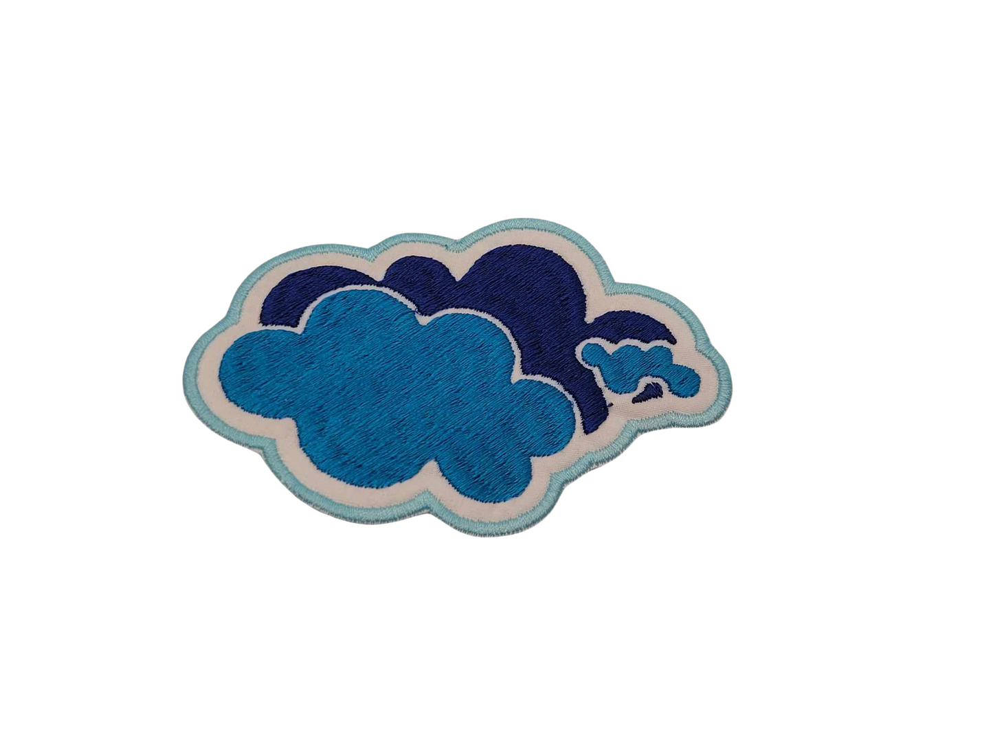 Cloud Iron On Sew On Patch