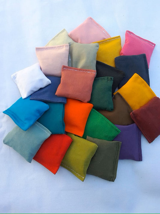 2" tabletop replacement mini cornhole bags bean bag 2 inch toss bags