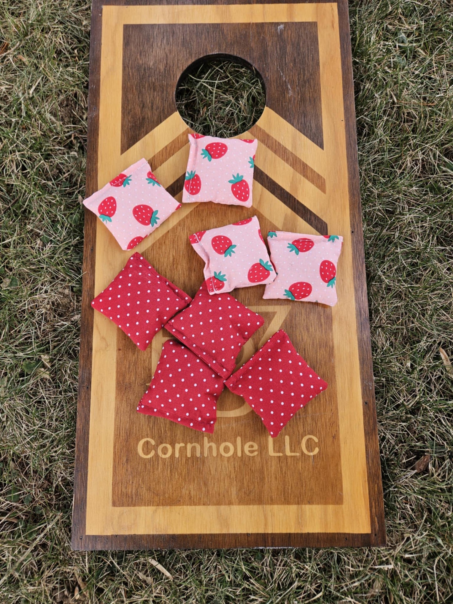 Strawberry 3" Mini toss bags