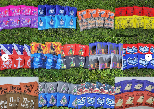Custom Printed Image Cornhole Bags