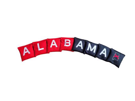 Alabama State Cornhole Bags Full Size Regulation Bags