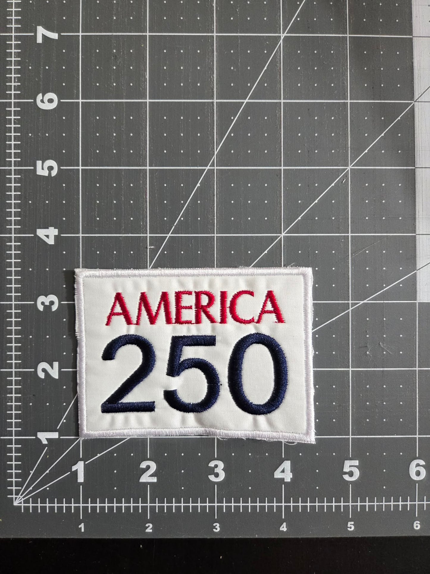 America 250 Iron on Anniversary patch