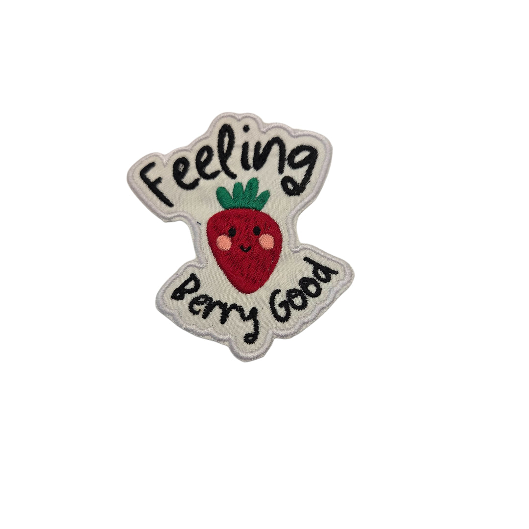 Feeling Berry Good Iron on patch
