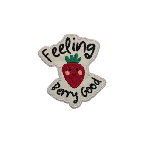 Feeling Berry Good Iron on patch