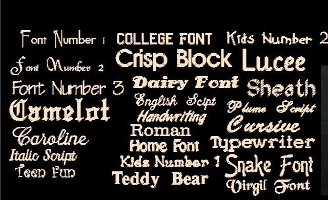 Faux Leather Glitter Patches Custom Name Patches