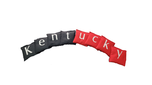 Kentucky Regulation Cornhole Bags Duck Canvas Corn hole Bags