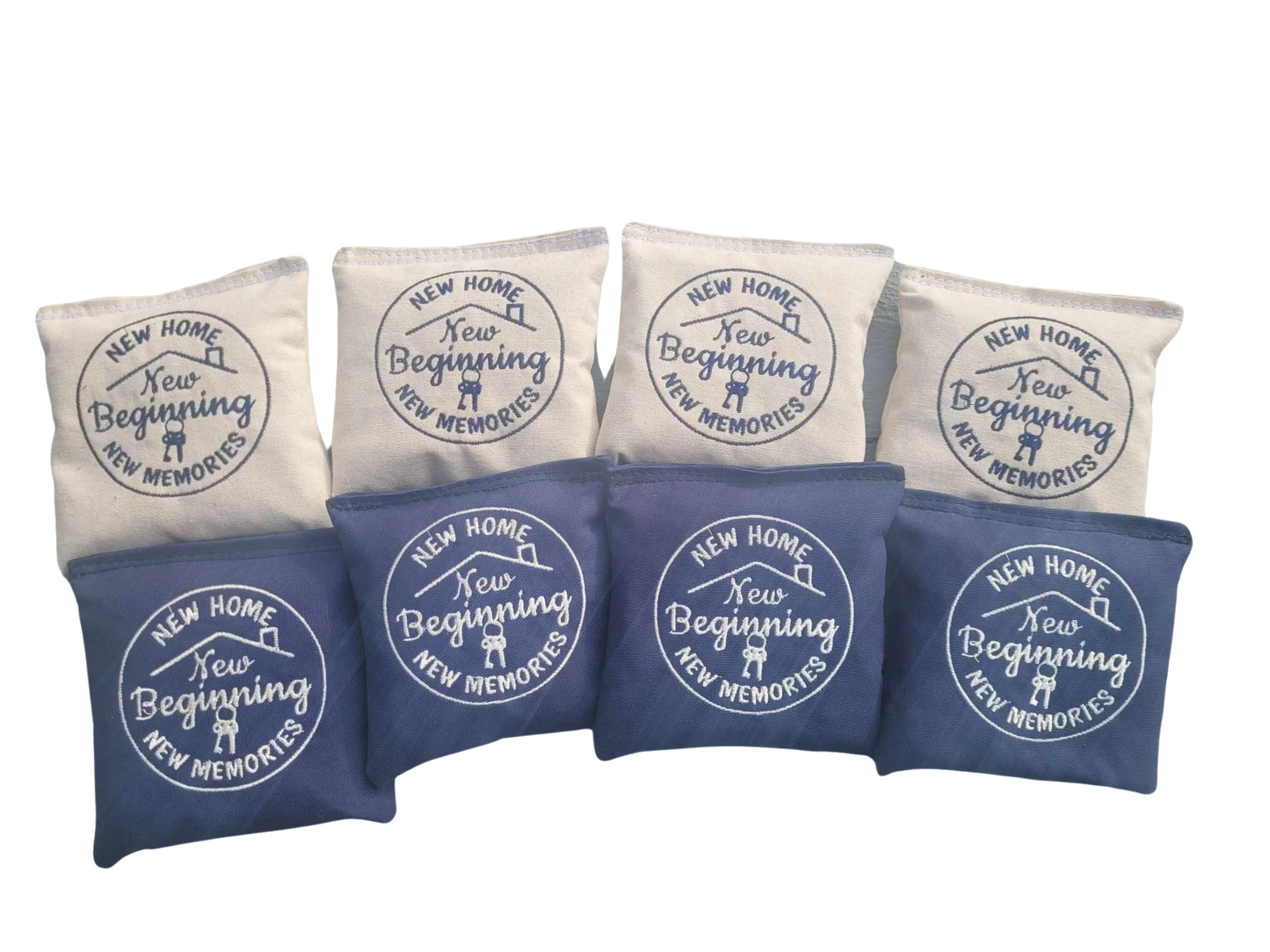 New House New Memories Full Size Cornhole Bags Realtor Gift House Warming Gift