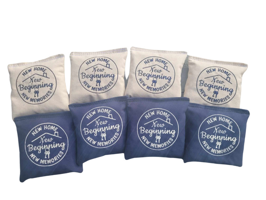 New House New Memories Full Size Cornhole Bags Realtor Gift House Warming Gift