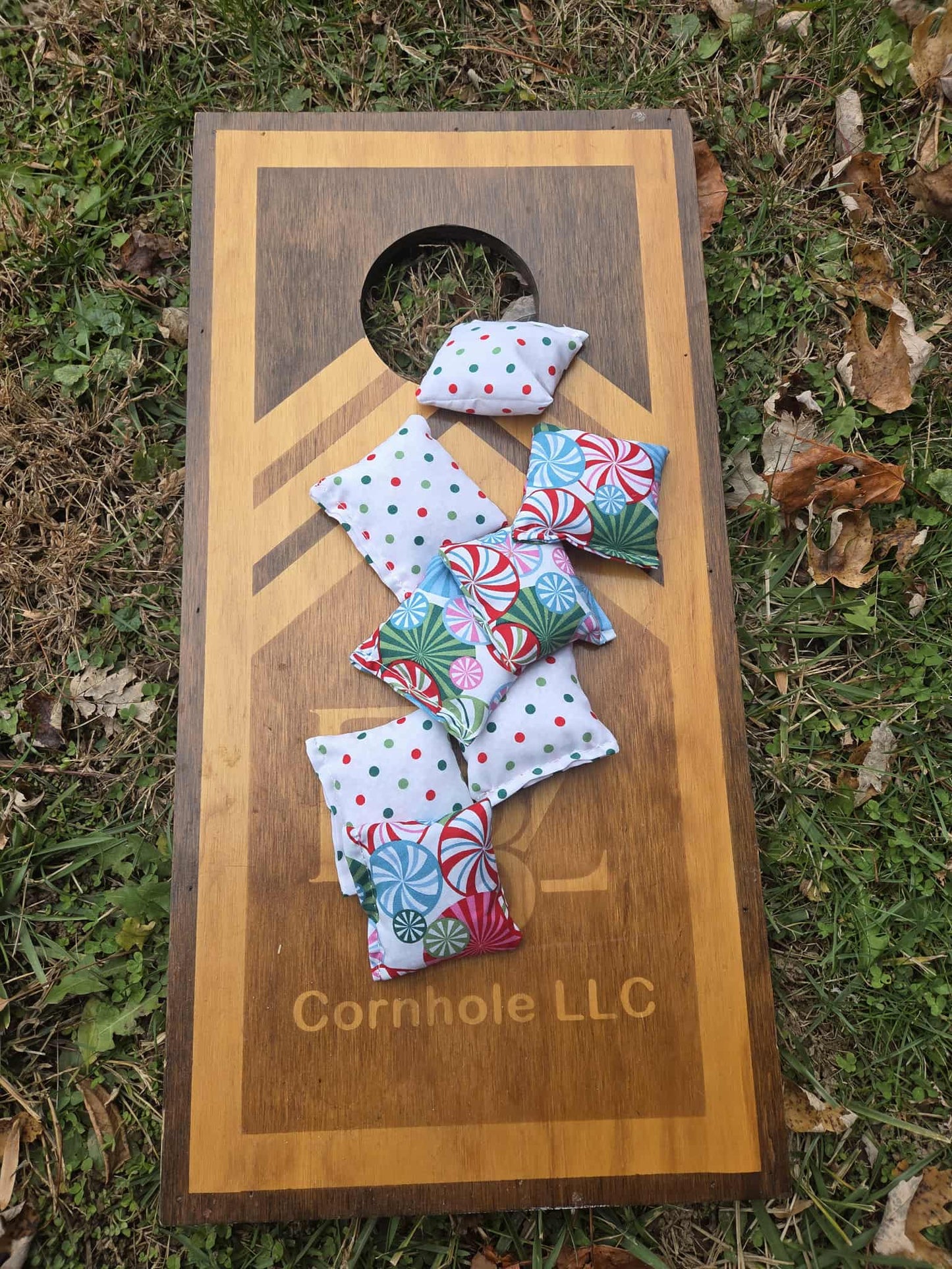Peppermint 3" Mini Cornhole Bags Bean Bag Toss