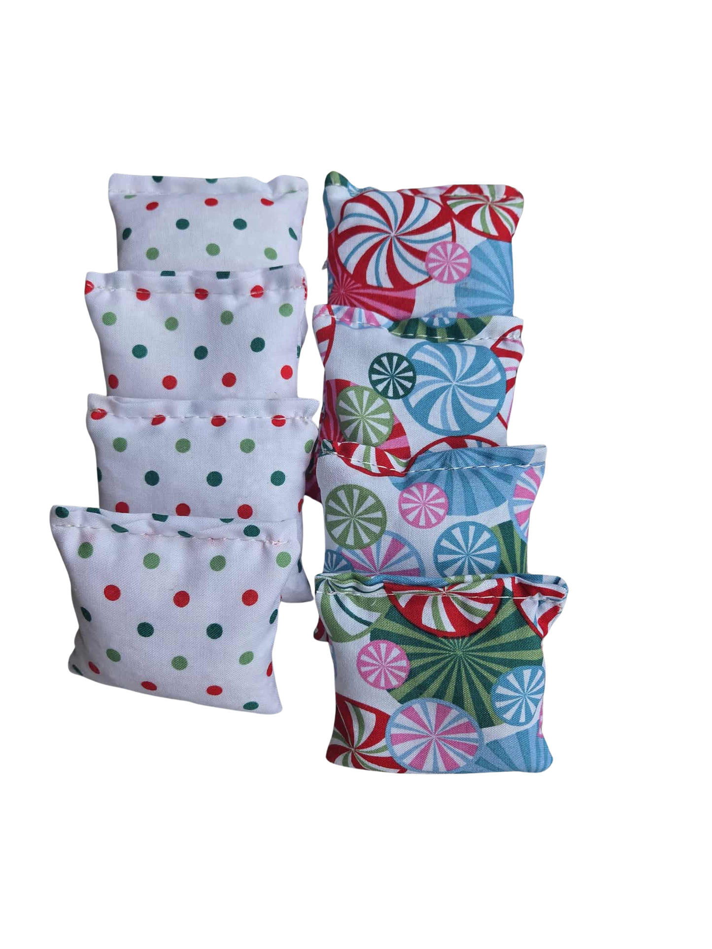 Peppermint 3" Mini Cornhole Bags Bean Bag Toss
