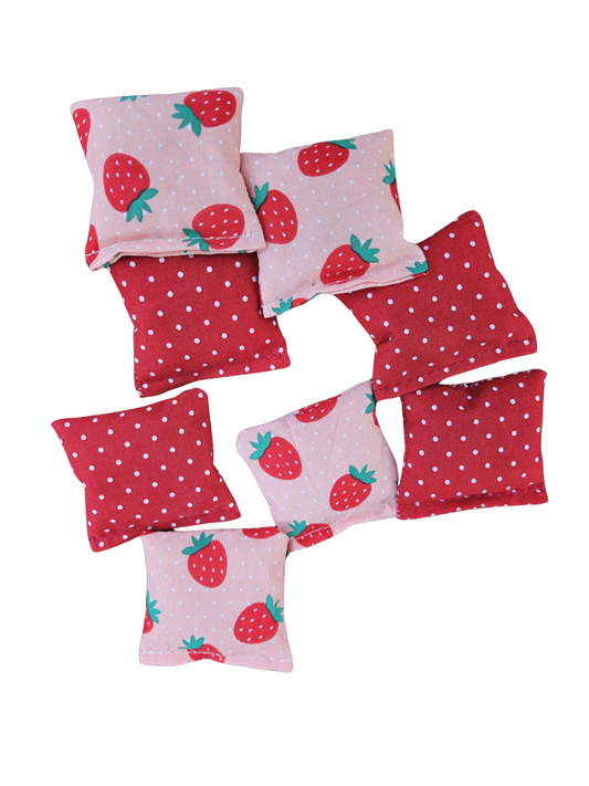 Strawberry 3" Mini toss bags