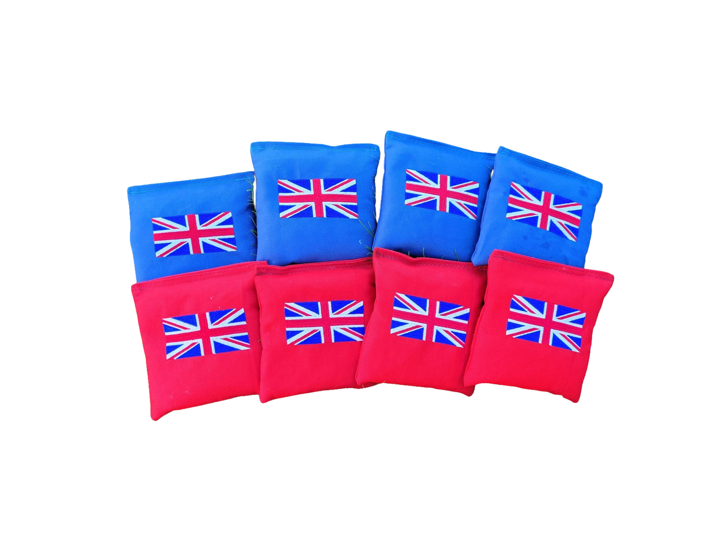 Union Jack Flag Cornhole Bags Regulation Full Size Bags